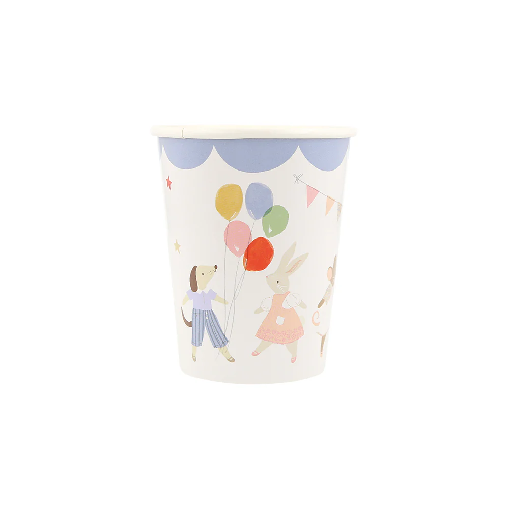 Meri Meri Partybecher Animal Friends - Image 3