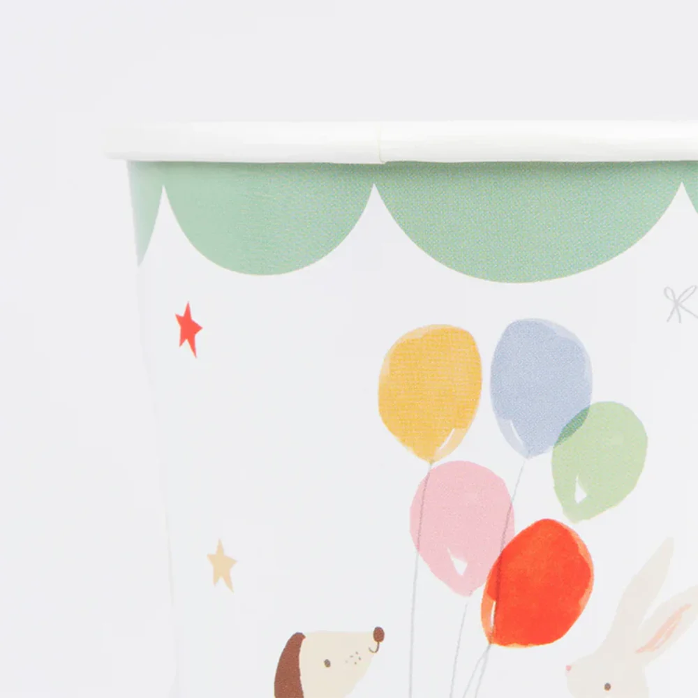 Meri Meri Partybecher Animal Friends - Image 4