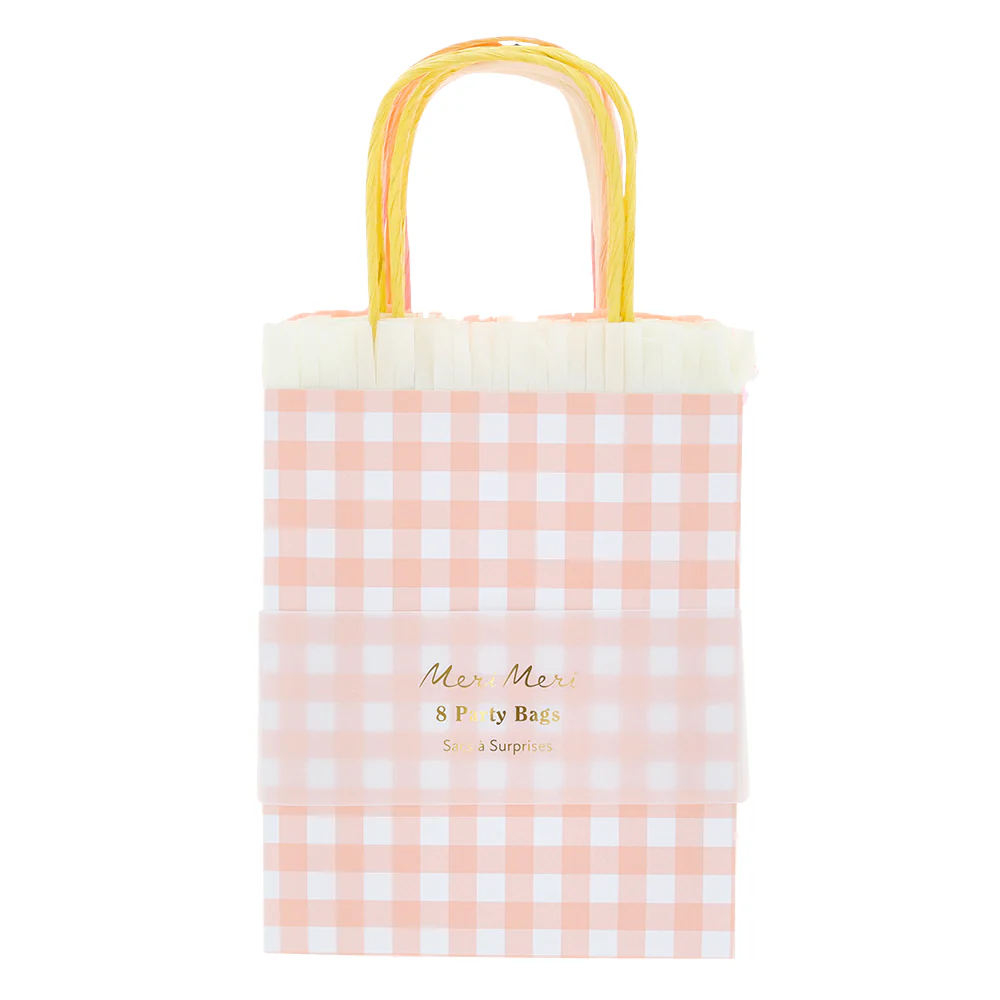 Meri Meri Partytüten Gingham Fringe - Image 6