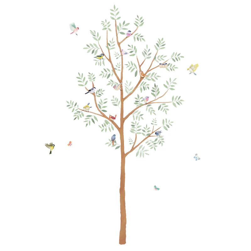 MIMI`lou Wandsticker Big 'L'ARRIVEE DU PRINTEMPS ARBRE' Baum - Image 2