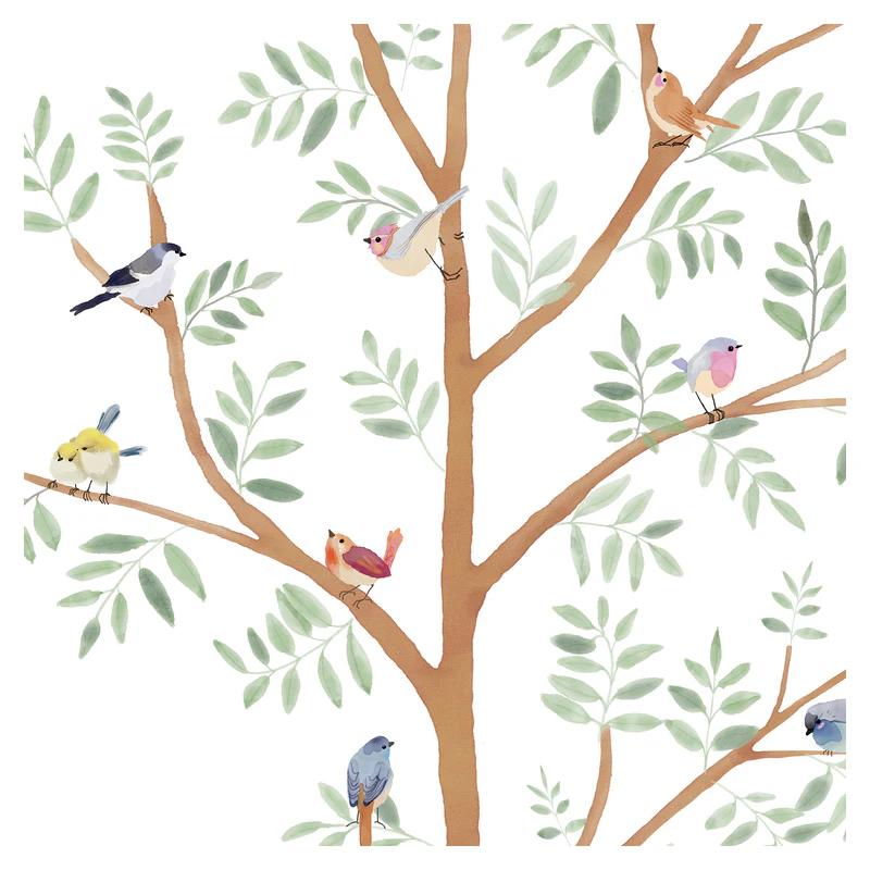 MIMI`lou Wandsticker Big 'L'ARRIVEE DU PRINTEMPS ARBRE' Baum - Image 4