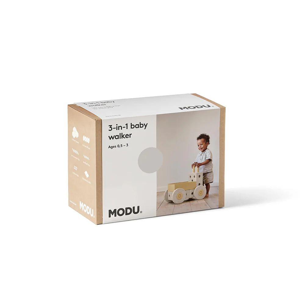 Modu 3-in-1 Lauflernwagen Sand - Image 3