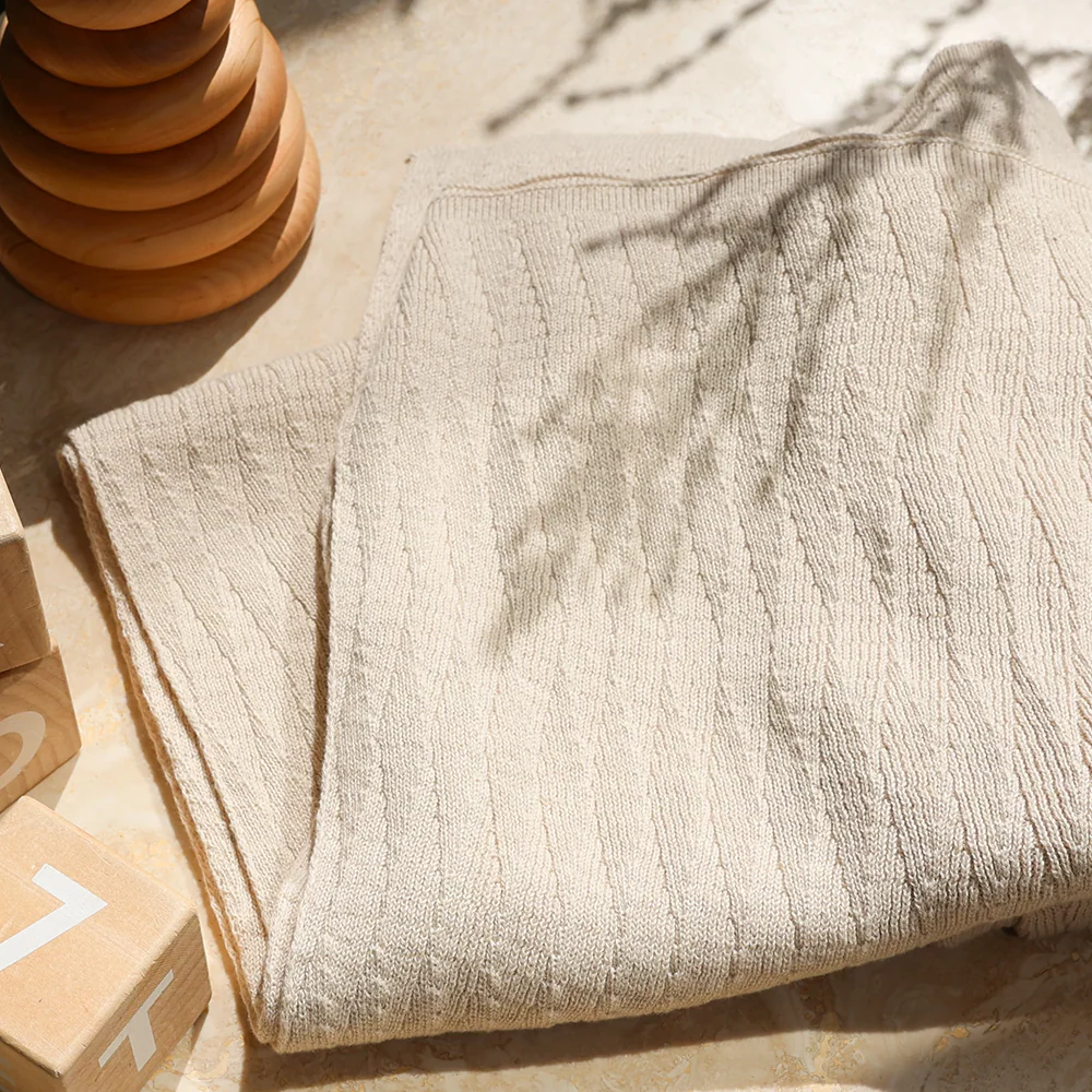 Moonboon  Baby Strickdecke Nature - Image 2