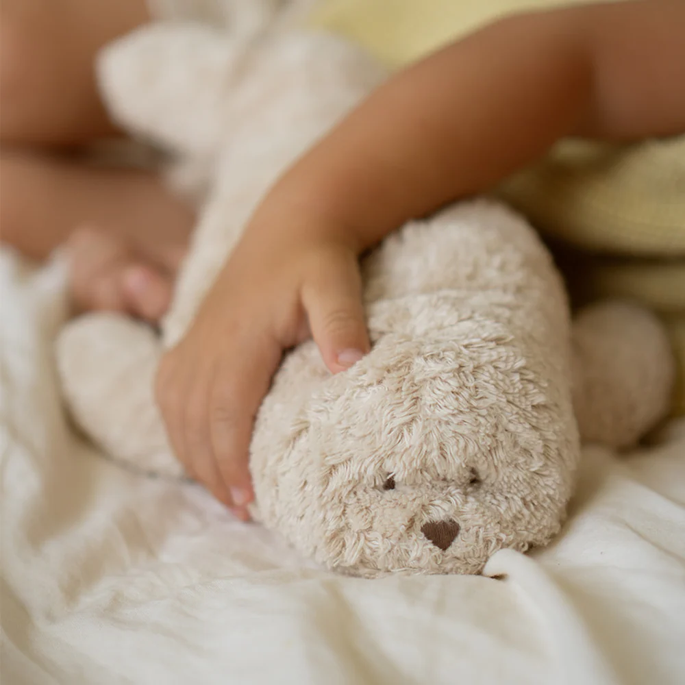 Moonie Kuscheltier Robbe mit Licht 'Organic Humming Seal' Sand - Image 4