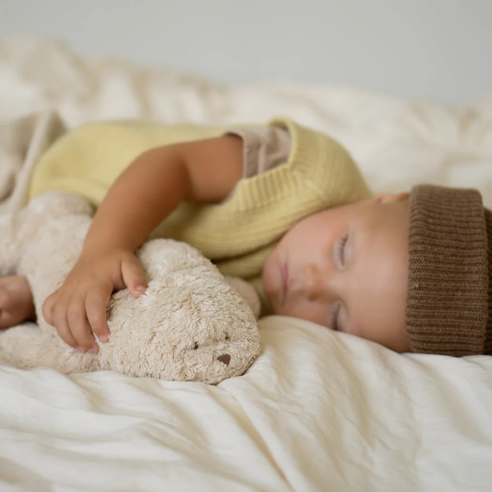Moonie Kuscheltier Robbe mit Licht 'Organic Humming Seal' Sand - Image 6
