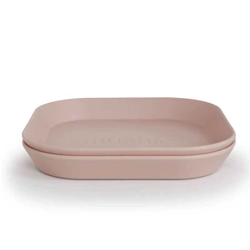Mushie  Kinderteller 2er Set   Blush - Image 3