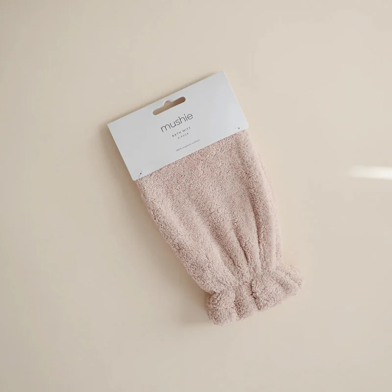 Mushie  2er Set Waschlappen  Blush - Image 2