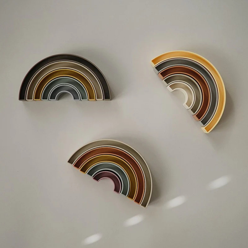 Mushie  Regenbogen- Stapelspiel  Tropical - Image 3