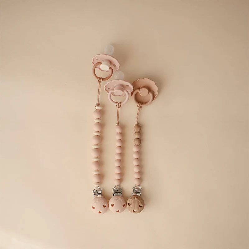 Mushie Schnullerkette 'Eva' Blush - Image 3