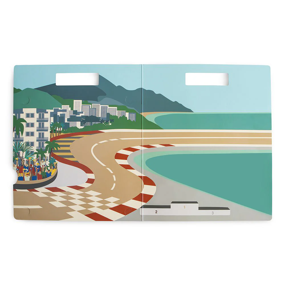 Mushie Wiederverwendbares Sticker-Set Race Cars - Image 4