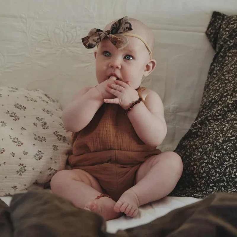 Nirrimis Bernstein Armband für Kinder Caramel - Image 3