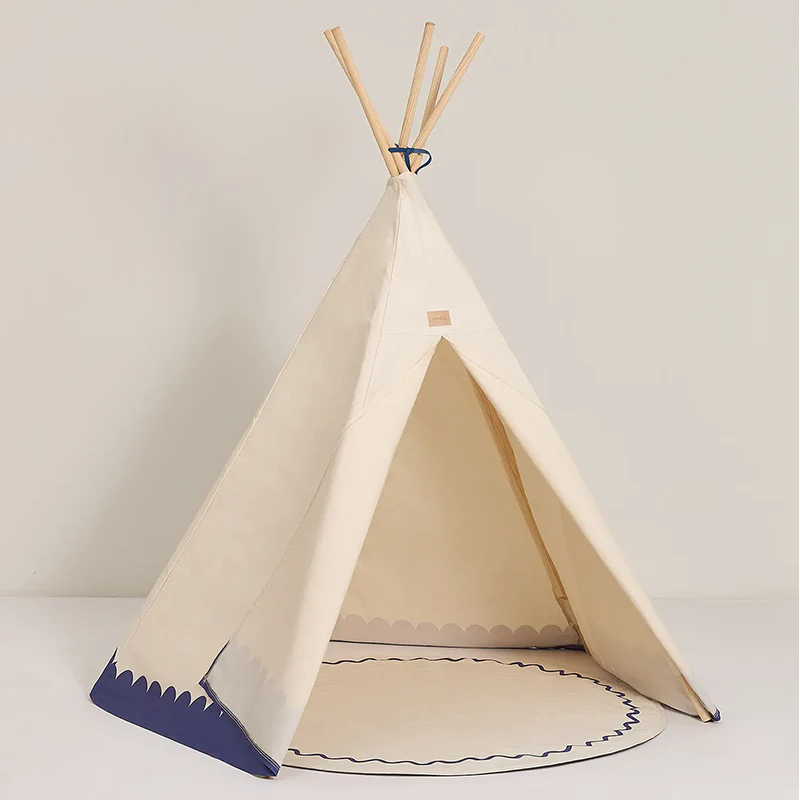 Nobodinoz  Arizona Tipi Zelt 'Vibes' Blue - Image 3