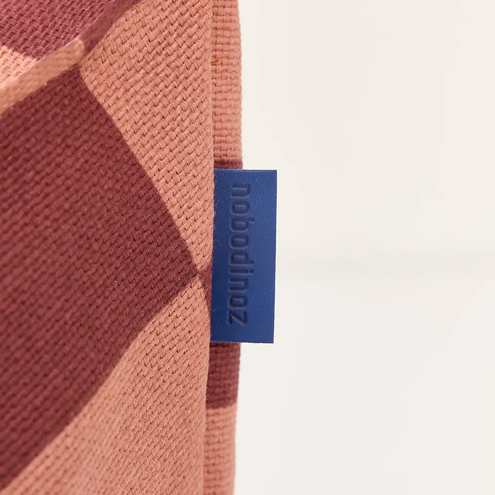 Nobodinoz Armchair Sitzsack 'Vibes' Maroon Tiles - Image 4