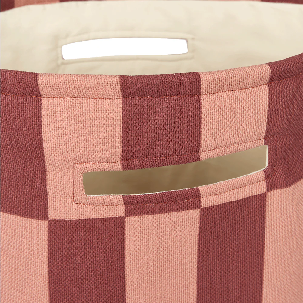 Nobodinoz  Aufbewahrungskorb 'Vibes'  Maroon Tiles - Image 3