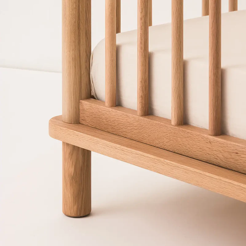 Nobodinoz Babybett 70 x 140 'Latitude' Oak - Image 9