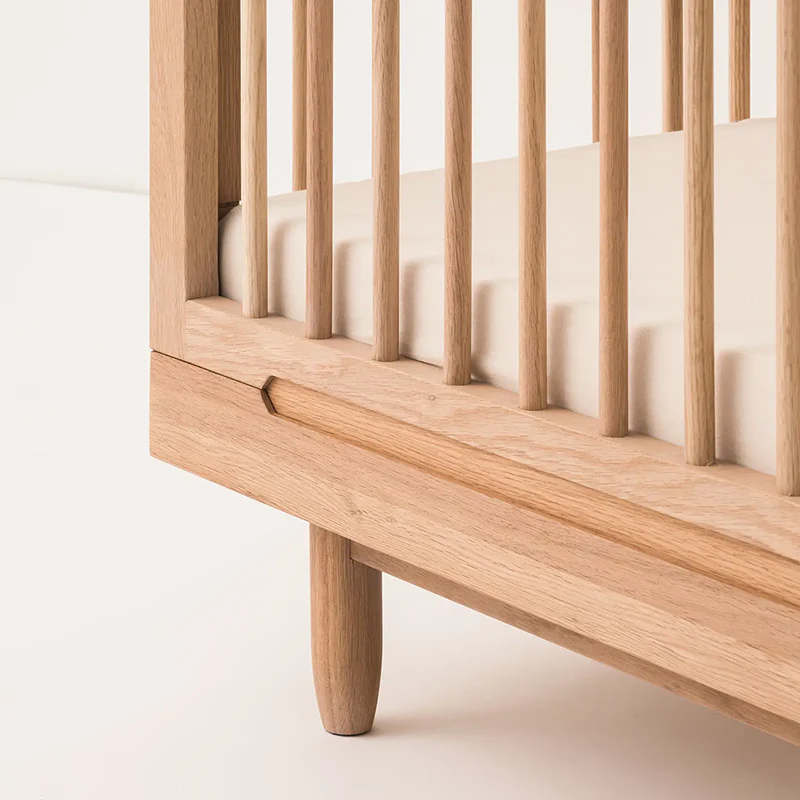 Nobodinoz Babybett 70 x 140 'Pure' Oak - Image 4