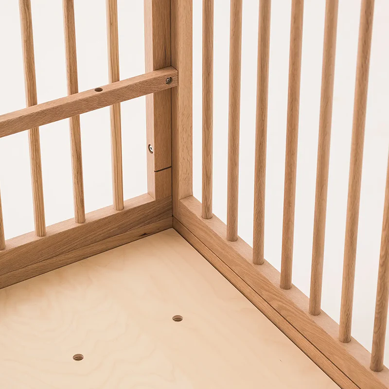 Nobodinoz Babybett 70 x 140 'Pure' Oak - Image 6