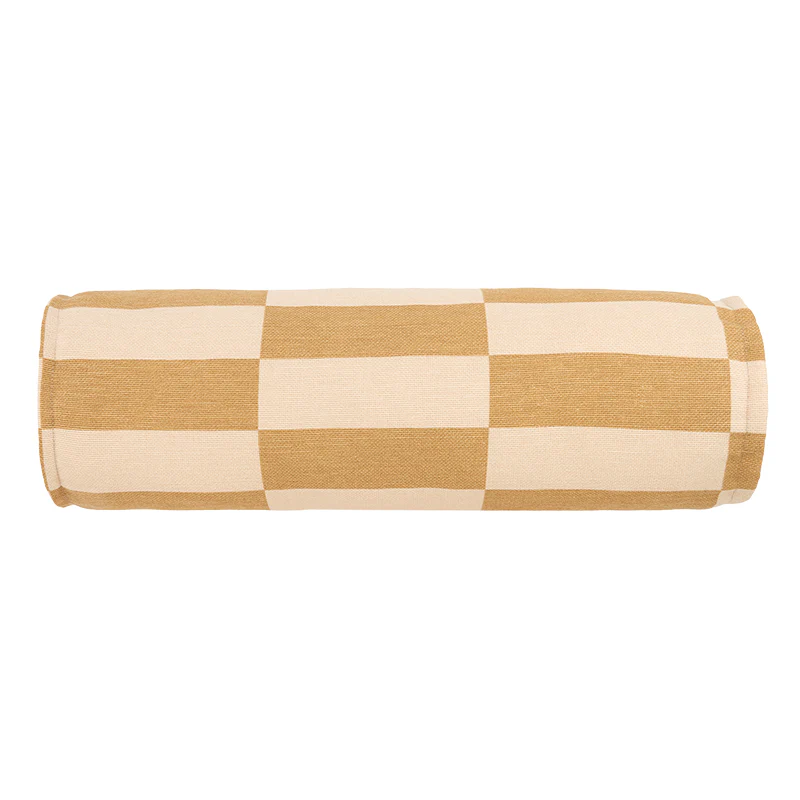 Nobodinoz Kissen 'Vibes' Mustard And Sand Tiles - Image 2
