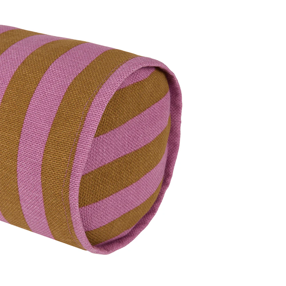 Nobodinoz Kissen 'Vibes' Pink Curry Stripes - Image 3