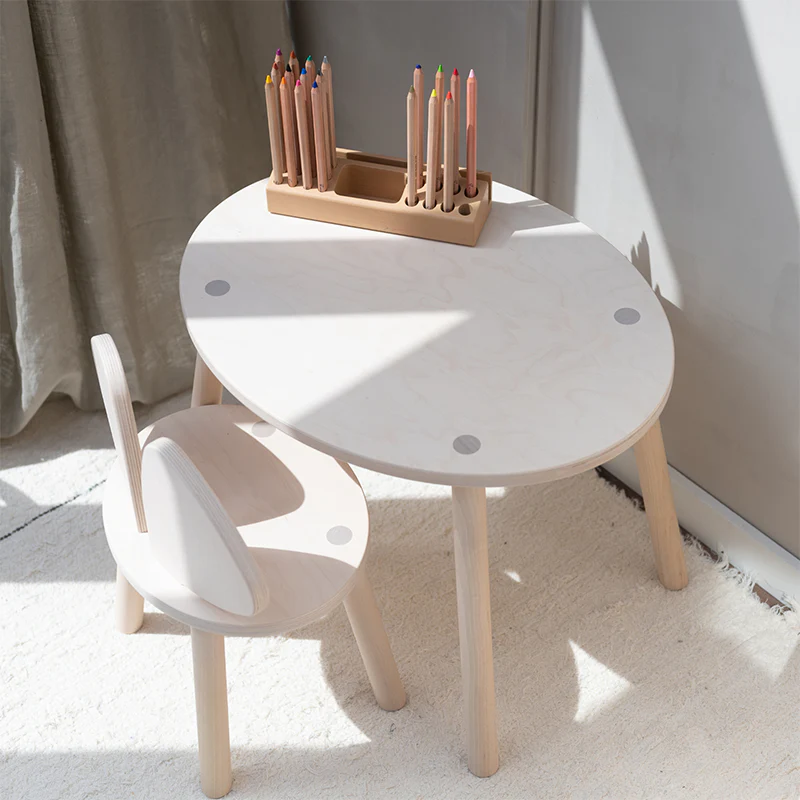 Nofred Kinderstuhl und Kindertisch Set 'Maus' Birke - Image 3