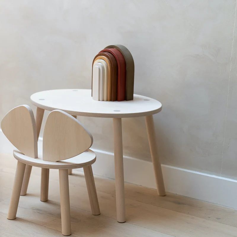 Nofred Kinderstuhl und Kindertisch Set 'Maus' Birke - Image 4