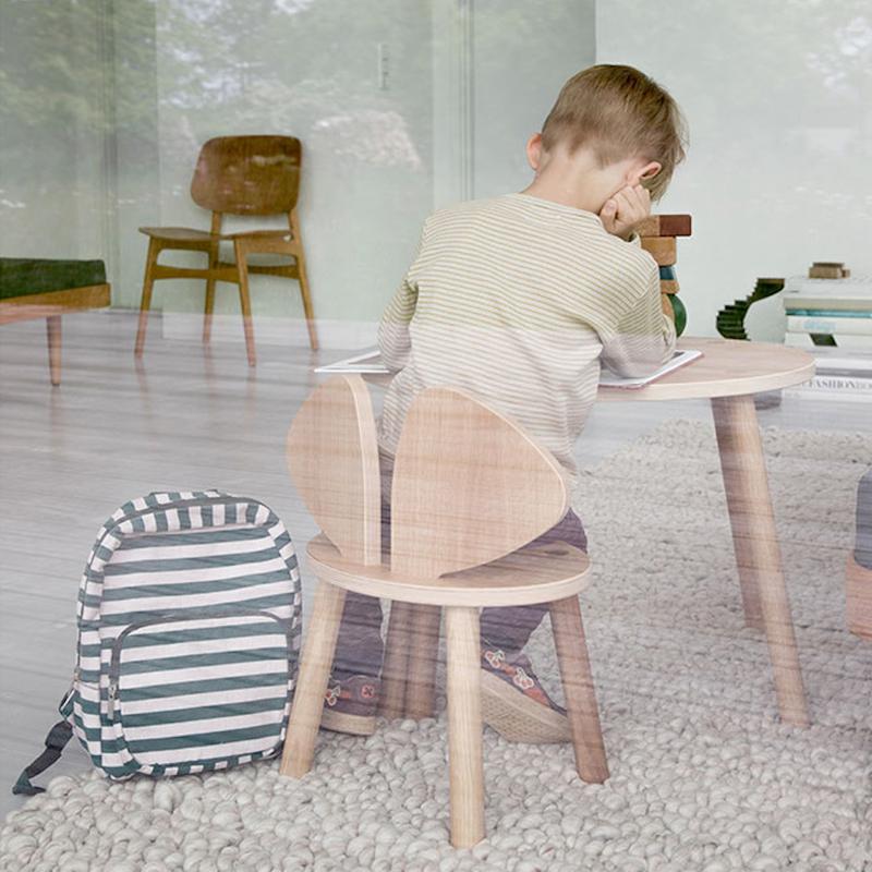 Nofred  Kindertisch Maus Oval  Eiche - Image 3