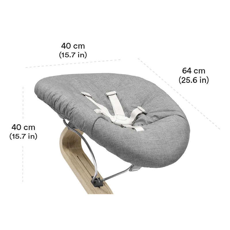 Ausstellungsstück Stokke®  Hochstuhl Nomi® Babyaufsatz Grey/Pink - Image 10