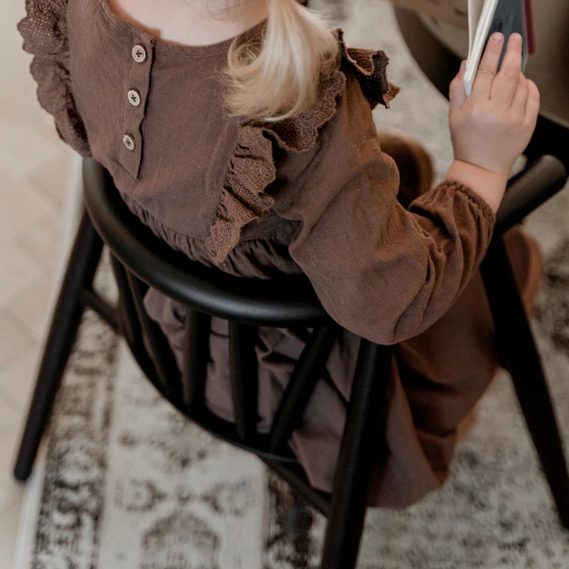 Oaklings  Kinderstuhl 'STORM'  Smoked Oak - Image 8