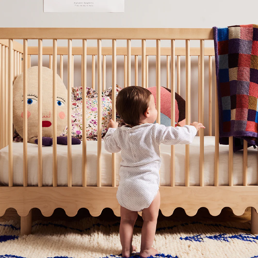Oeuf NYC  Babybett 'Moss' Birke  70 x 140 cm - Image 10