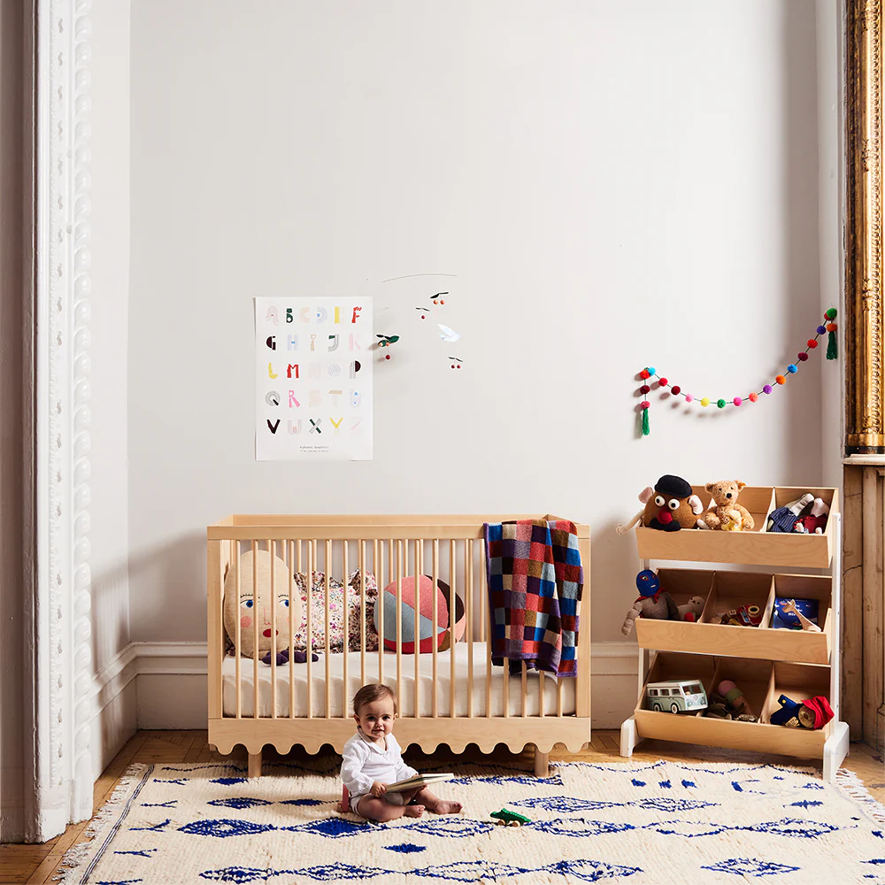 Oeuf NYC  Babybett 'Moss' Birke  70 x 140 cm - Image 2