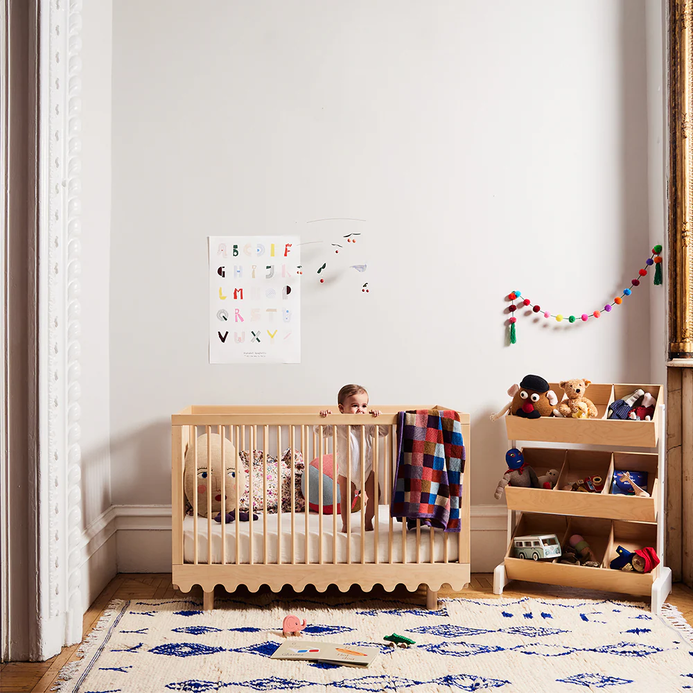 Oeuf NYC  Babybett 'Moss' Birke  70 x 140 cm - Image 5
