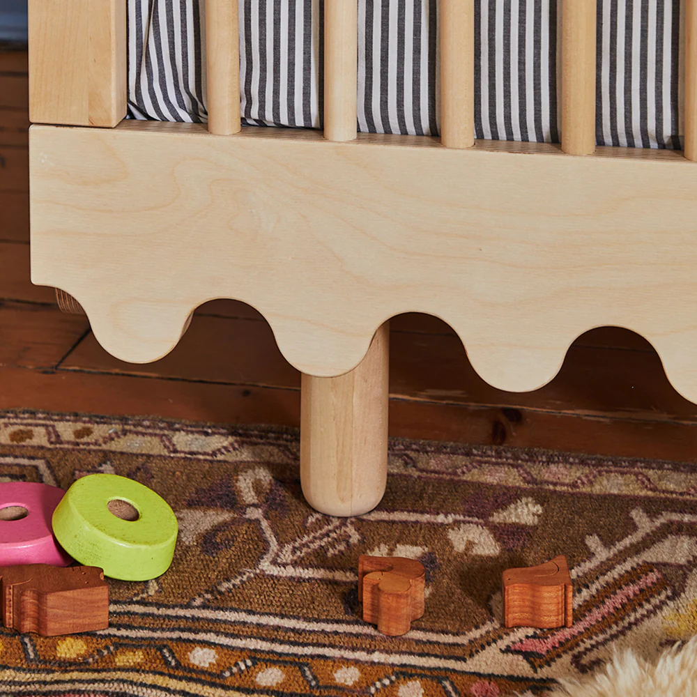 Oeuf NYC  Babybett 'Moss' Birke  70 x 140 cm - Image 6