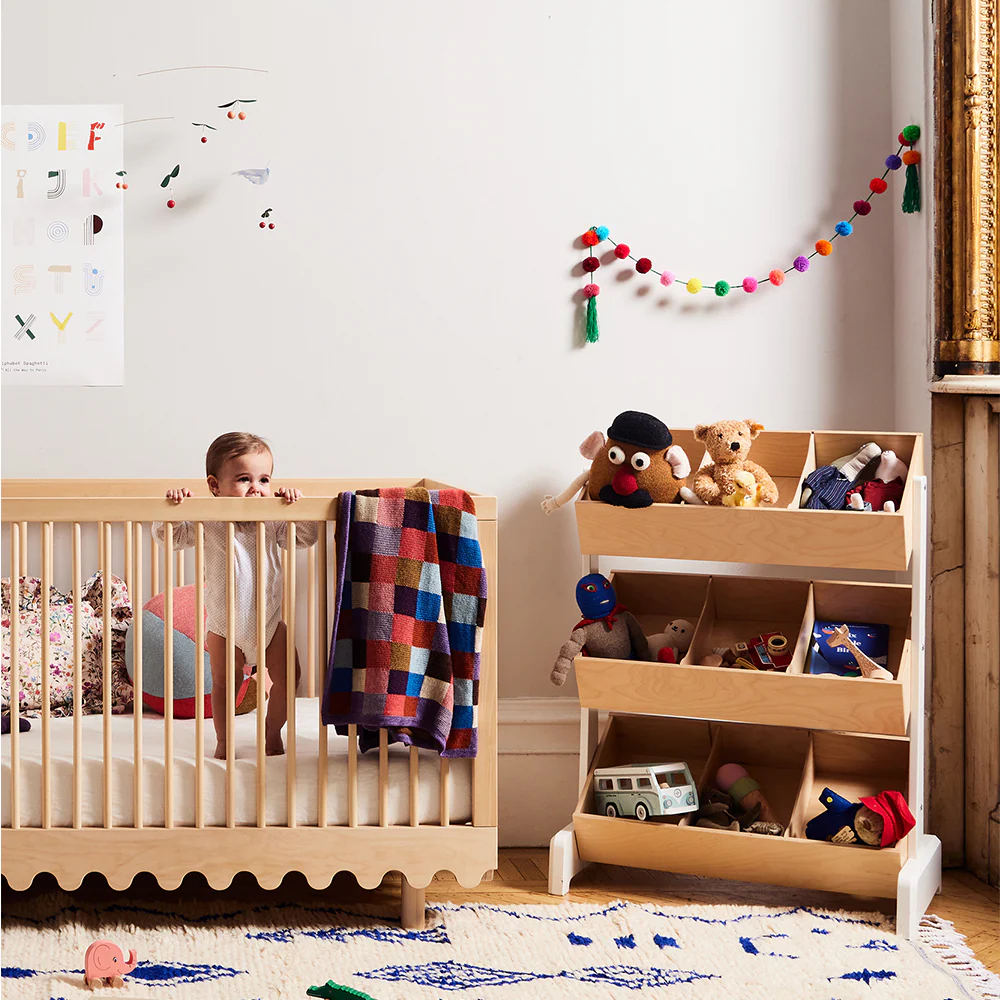 Oeuf NYC  Babybett 'Moss' Birke  70 x 140 cm - Image 7