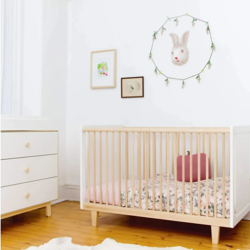 Oeuf NYC  Babybett Rhea  Birke/Weiss 70 x 140 cm - Image 3