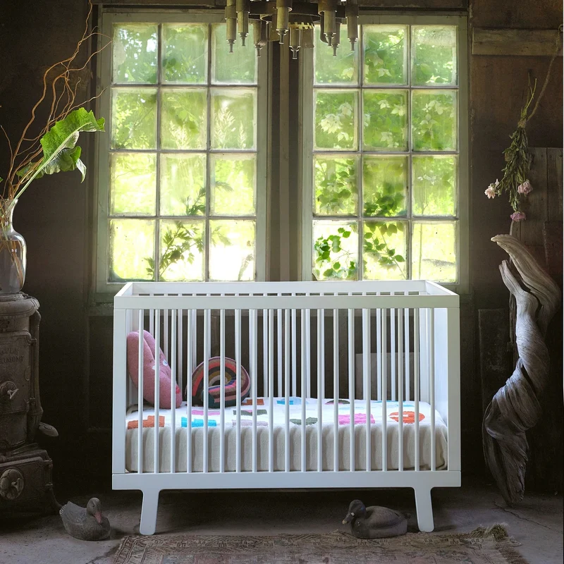 Oeuf NYC  Babybett Sparrow  Weiss 70 x 140 cm - Image 4