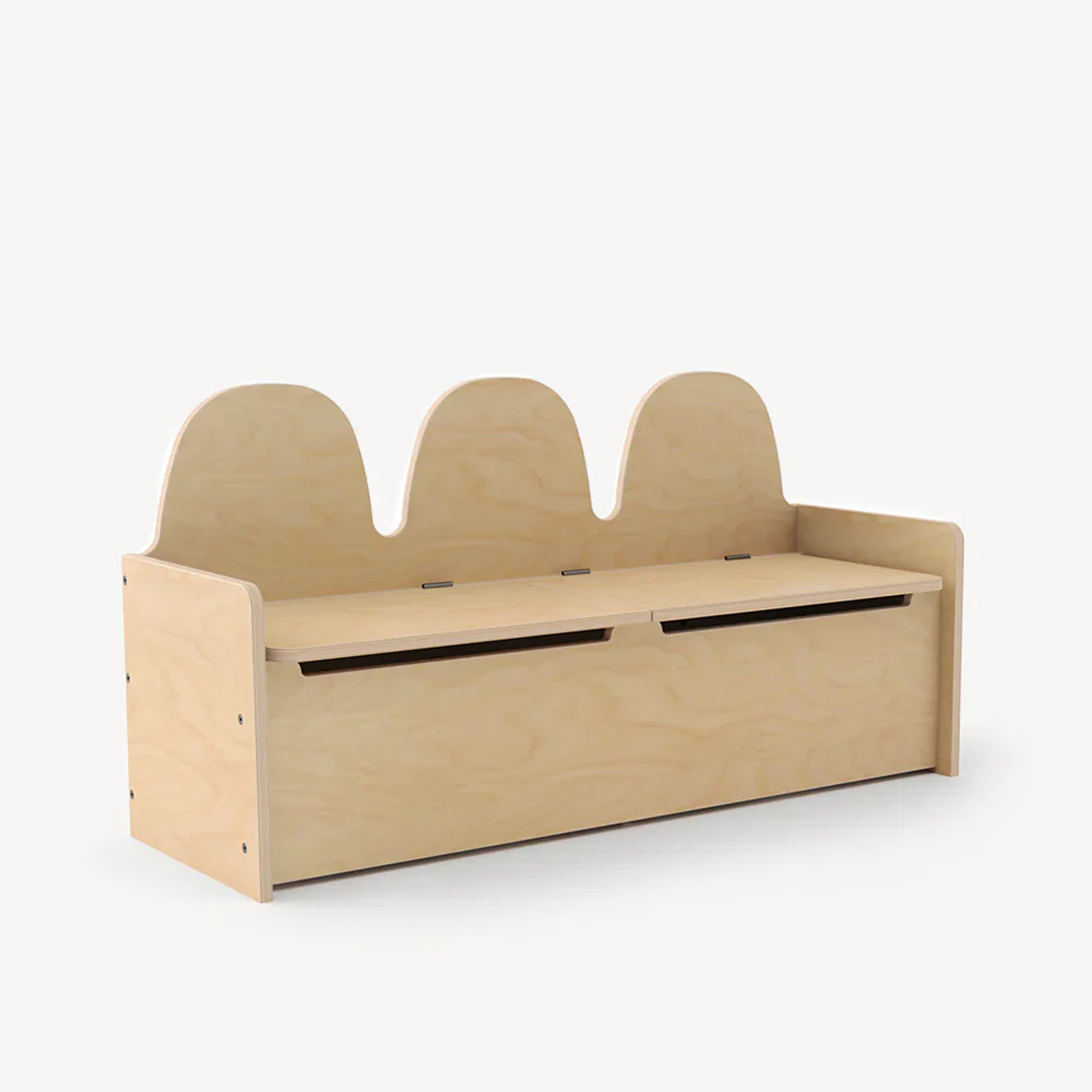 Oeuf NYC  Bank mit Aufbewahrung 'Camel' Birke - Image 3
