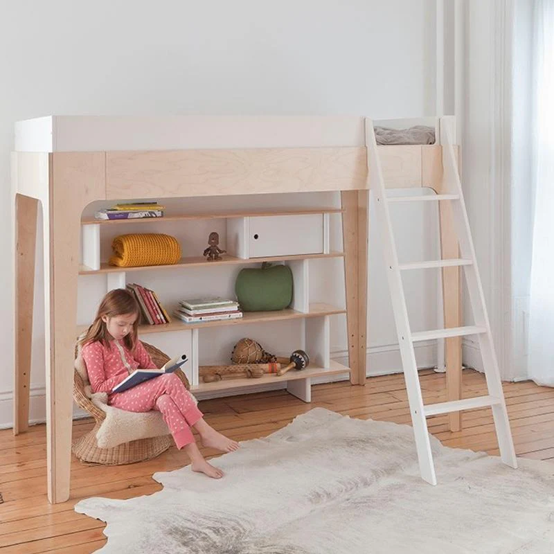 Oeuf NYC  Hochbett Perch  Birke/Weiss 90 x 200 cm - Image 3