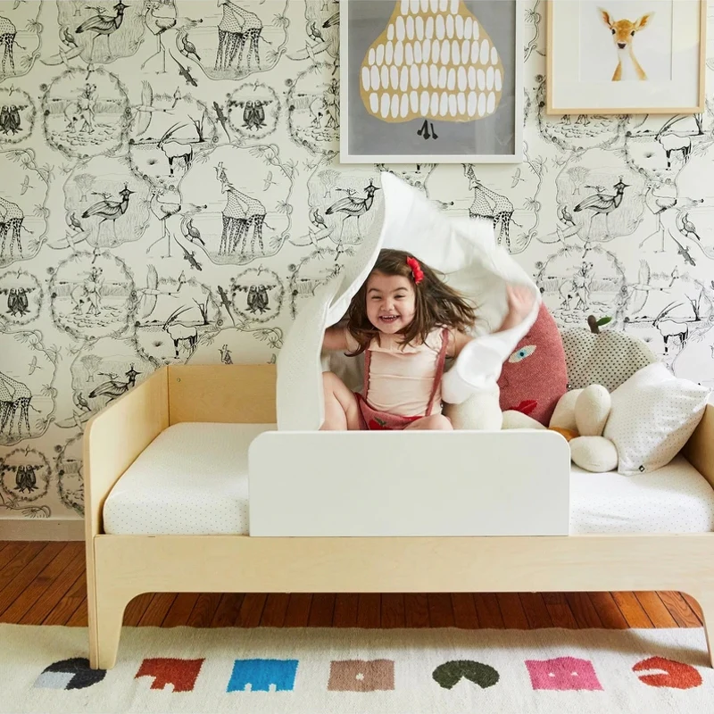 Oeuf NYC Juniorbett Perch  Birke/Weiss 70 x 140 cm - Image 3