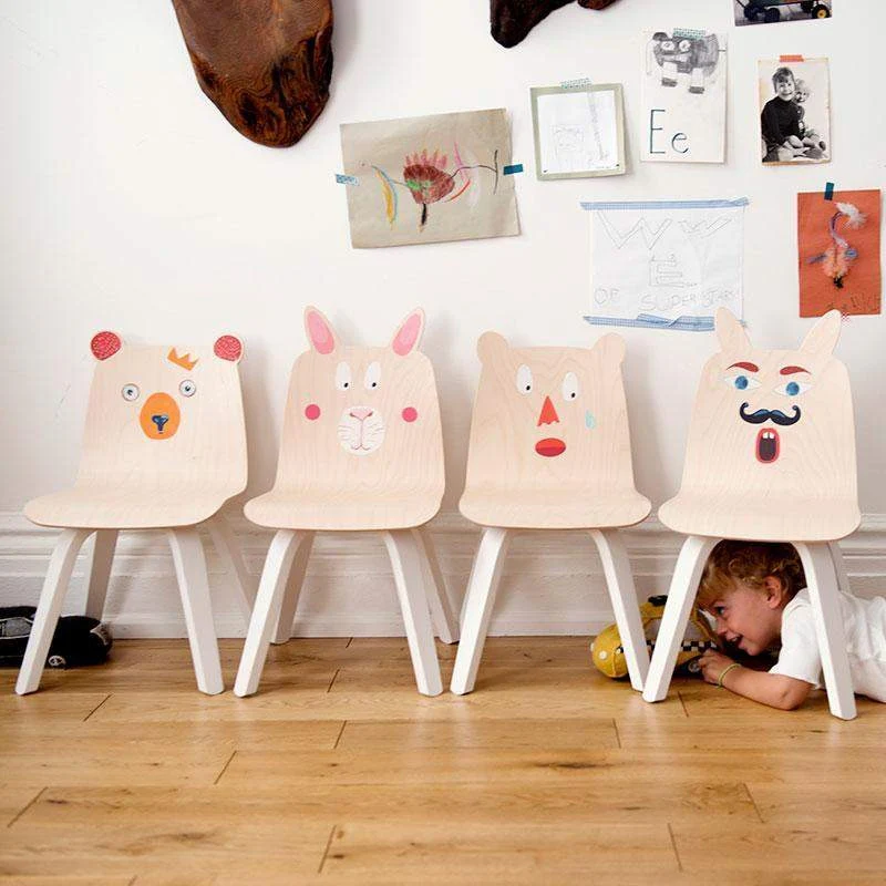 Oeuf NYC  Kinderstuhl Hase 2er Set  Birke/Weiss - Image 5