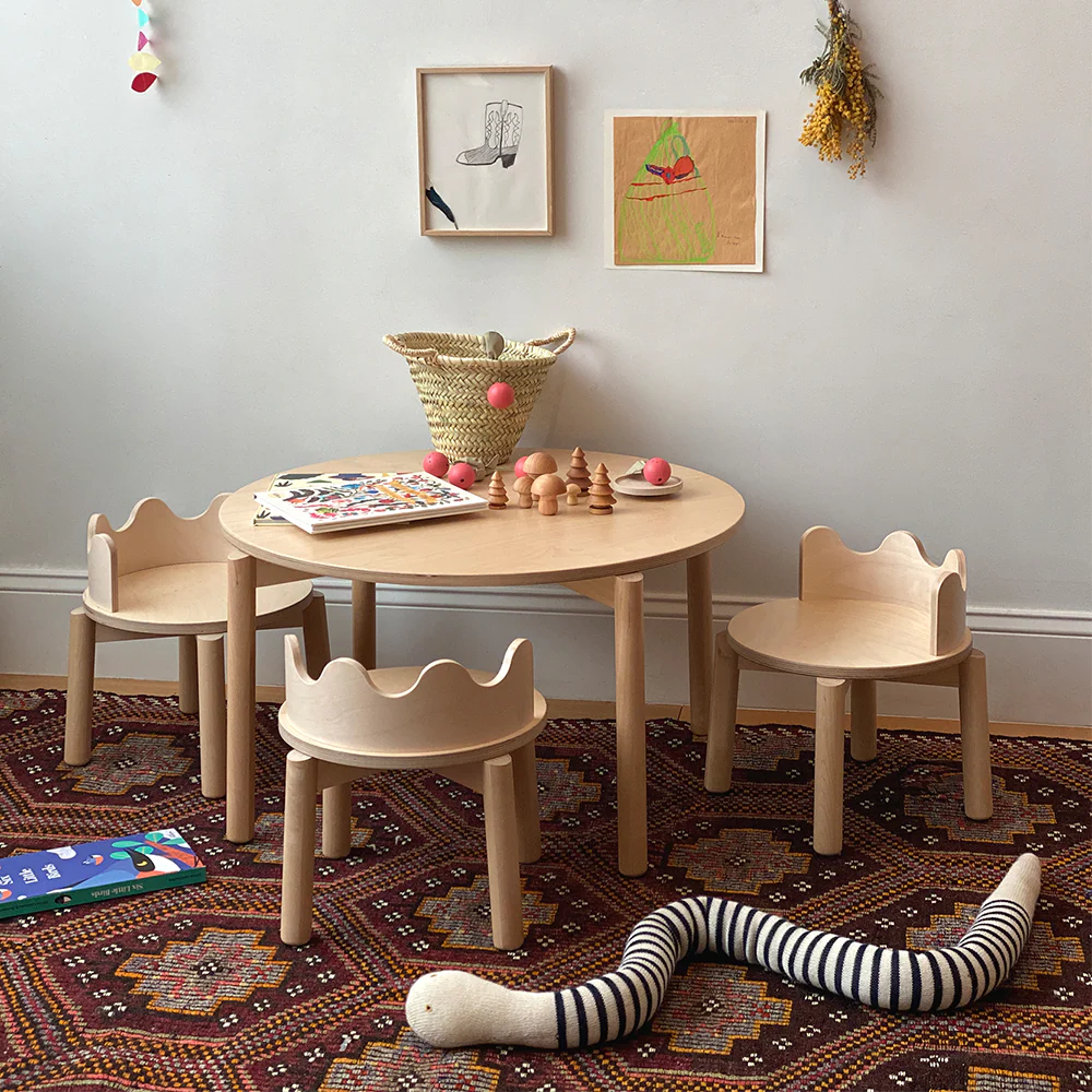 Oeuf NYC  Kinderstuhl 'Moss' 2er Set  Birke - Image 5