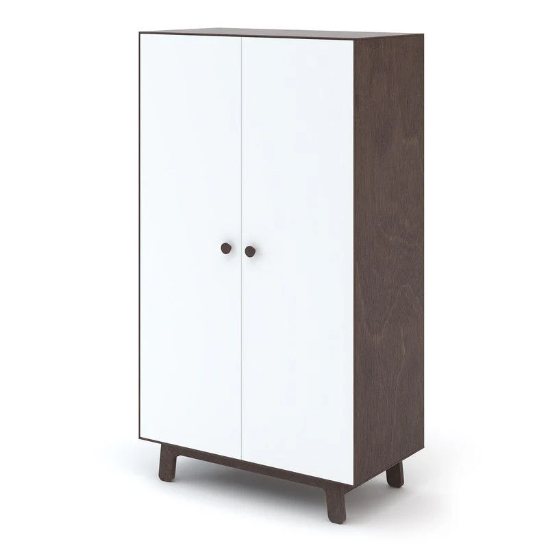 Oeuf NYC  2-türiger Schrank Merlin  Walnuss/Weiss - Image 2
