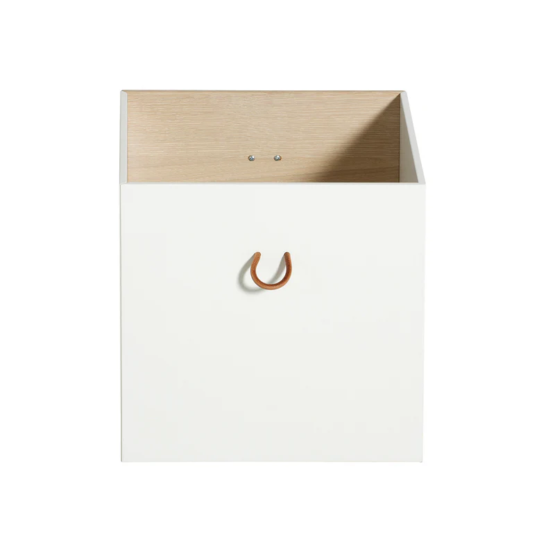 Oliver Furniture  3 Holzkisten für Wood Regal  Weiss/Eiche - Image 6