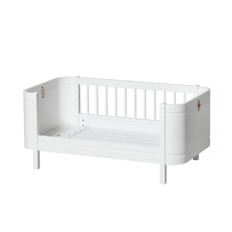Oliver Furniture  Wood Mini+ Babybett inkl. Umbauset Juniorbett  Weiss - Image 12