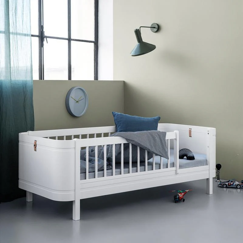 Oliver Furniture  Wood Mini+ Babybett inkl. Umbauset Juniorbett  Weiss - Image 13