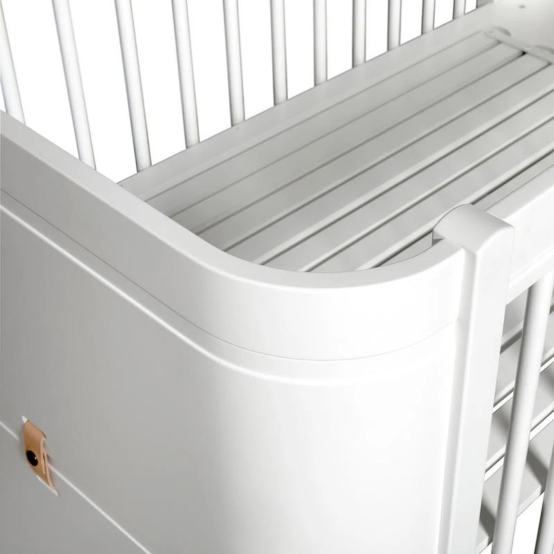 Oliver Furniture  Wood Mini+ Babybett inkl. Umbauset Juniorbett  Weiss - Image 21