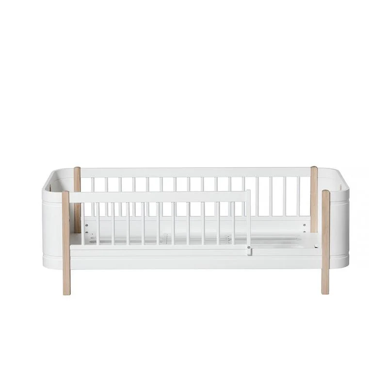 Oliver Furniture  Wood Mini+ Babybett inkl. Umbauset Juniorbett  Weiss/Eiche - Image 21