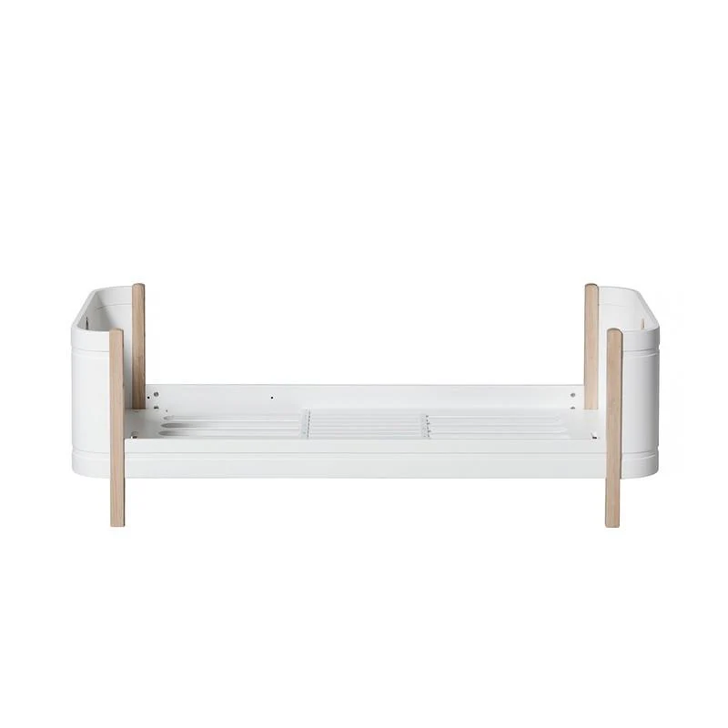 Oliver Furniture  Wood Mini+ Babybett inkl. Umbauset Juniorbett  Weiss/Eiche - Image 23