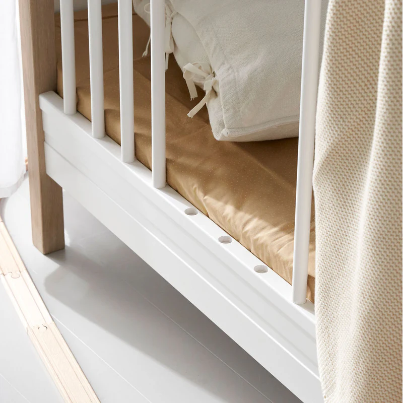 Oliver Furniture  Wood Mini+ Babybett inkl. Umbauset Juniorbett  Weiss/Eiche - Image 9