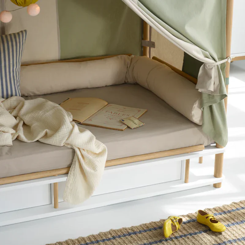 Oliver Furniture  Betthimmel 'Circus' für Camp Himmelbett Grün/Ungefärbt - Image 3
