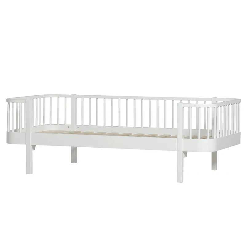 Oliver Furniture  Original Bettsofa Wood 90 x 200 cm  Weiss - Image 3